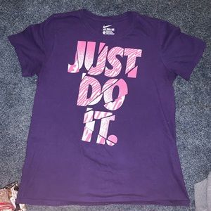 Purple Nike Tee